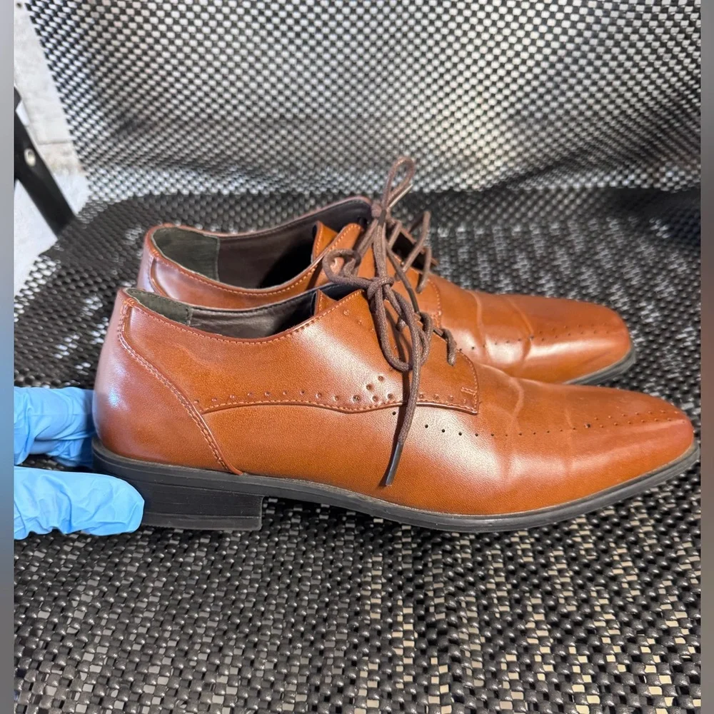Stacy Adams Brown Kids Dress Shoes